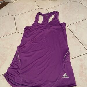 Adidas Women's Vibrant Purple Tank Top